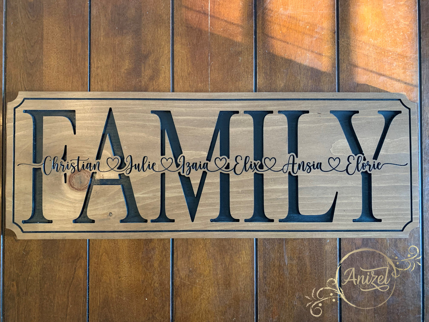 Family Personalized Sign